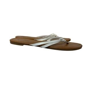 Kate Park slip on tong sandals women’s size 10